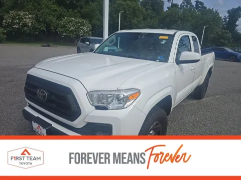 White 2021 Toyota Tacoma SR for sale in Chesapeake, VA