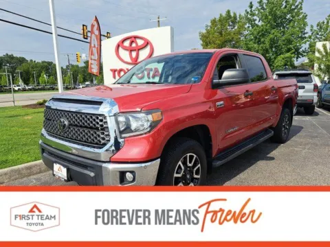 Red 2020 Toyota Tundra SR5 for sale in Chesapeake, VA