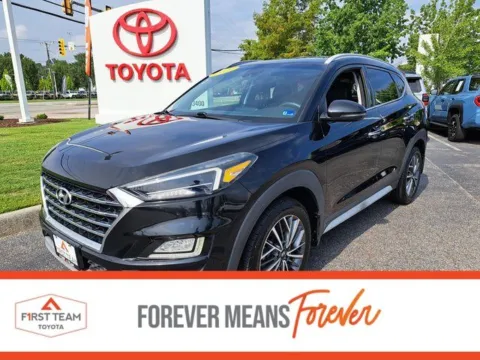 Black 2021 Hyundai Tucson Limited for sale in Chesapeake, VA