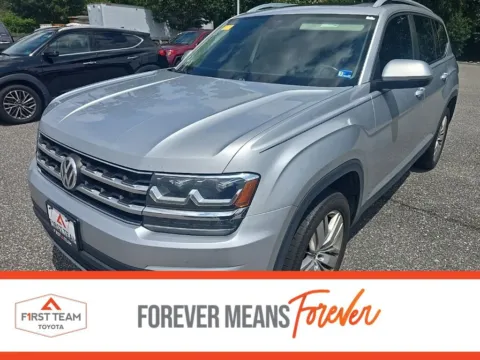 Silver 2019 Volkswagen Atlas 3.6L V6 SE for sale in Chesapeake, VA