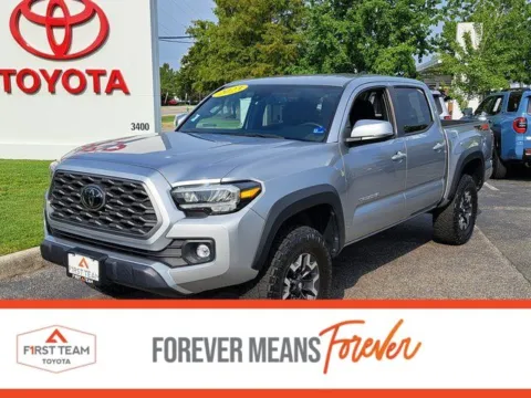 Silver 2023 Toyota Tacoma TRD Off-Road for sale in Chesapeake, VA