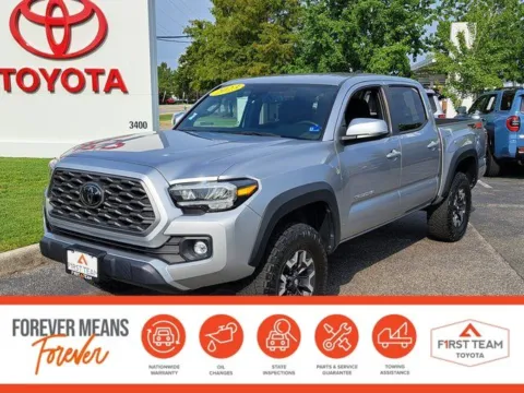 Silver 2023 Toyota Tacoma TRD Off-Road for sale in Chesapeake, VA