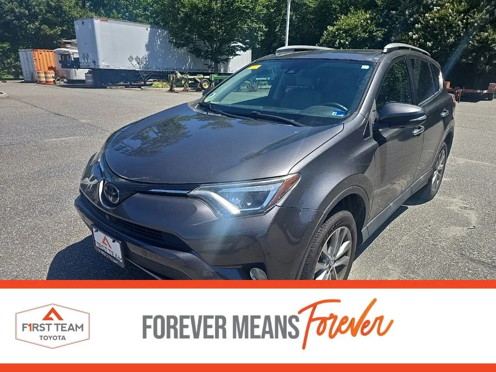 Gray 2018 Toyota RAV4 Limited for sale in Chesapeake, VA