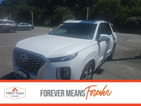 White 2021 Hyundai Palisade Limited for sale in Chesapeake, VA