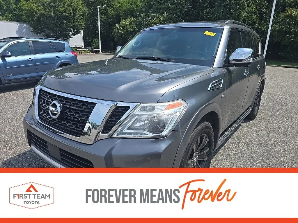 Gray 2017 Nissan Armada Platinum for sale in Chesapeake, VA