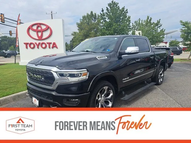 Black 2021 Ram 1500 Limited for sale in Chesapeake, VA