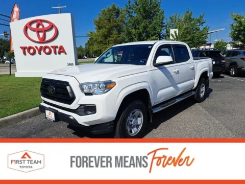 White 2022 Toyota Tacoma SR for sale in Chesapeake, VA