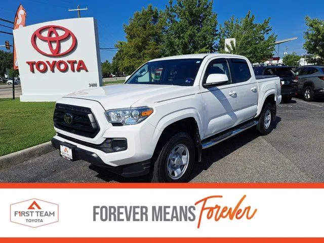 White 2022 Toyota Tacoma SR for sale in Chesapeake, VA