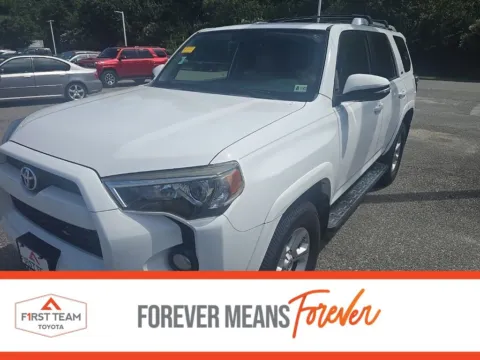 White 2018 Toyota 4Runner SR5 Premium for sale in Chesapeake, VA