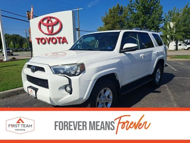 White 2018 Toyota 4Runner SR5 Premium for sale in Chesapeake, VA