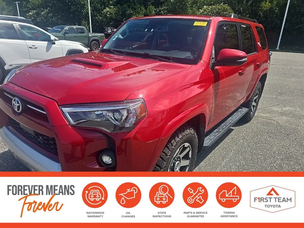 Red 2021 Toyota 4Runner TRD Off-Road Premium for sale in Chesapeake, VA
