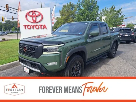 Green 2023 Nissan Frontier PRO-4X for sale in Chesapeake, VA