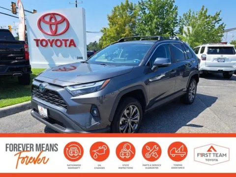 Gray 2024 Toyota RAV4 Hybrid XLE Premium for sale in Chesapeake, VA