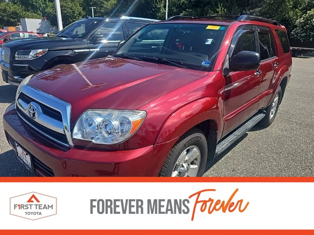 Red 2008 Toyota 4Runner SR5 for sale in Chesapeake, VA