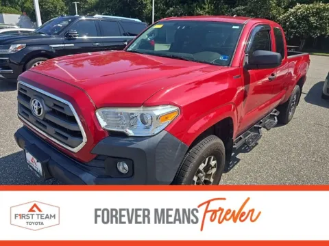 Red 2016 Toyota Tacoma SR for sale in Chesapeake, VA