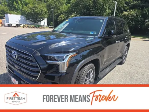 Black 2023 Toyota Sequoia Limited for sale in Chesapeake, VA