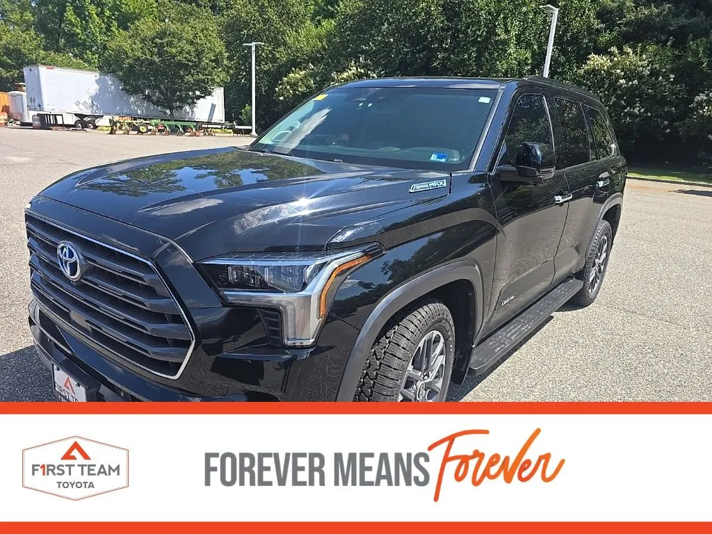 Black 2023 Toyota Sequoia Limited for sale in Chesapeake, VA