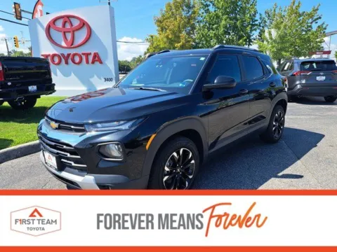 Black 2021 Chevrolet TrailBlazer LT for sale in Chesapeake, VA