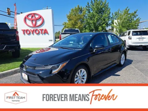 Black 2024 Toyota Corolla LE for sale in Chesapeake, VA