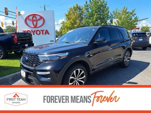 Black 2020 Ford Explorer ST for sale in Chesapeake, VA