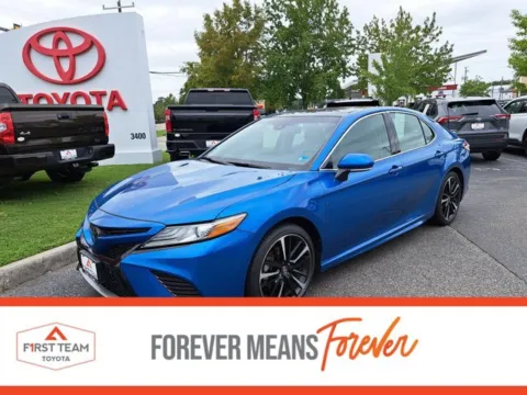 Blue 2018 Toyota Camry XSE for sale in Chesapeake, VA