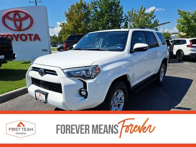 White 2022 Toyota 4Runner SR5 Premium for sale in Chesapeake, VA