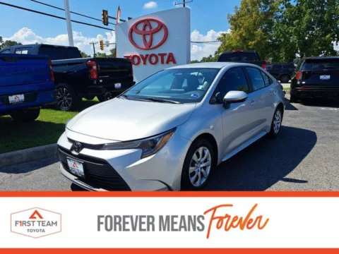Silver 2024 Toyota Corolla LE for sale in Chesapeake, VA