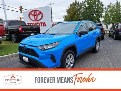 Blue 2020 Toyota RAV4 LE for sale in Chesapeake, VA