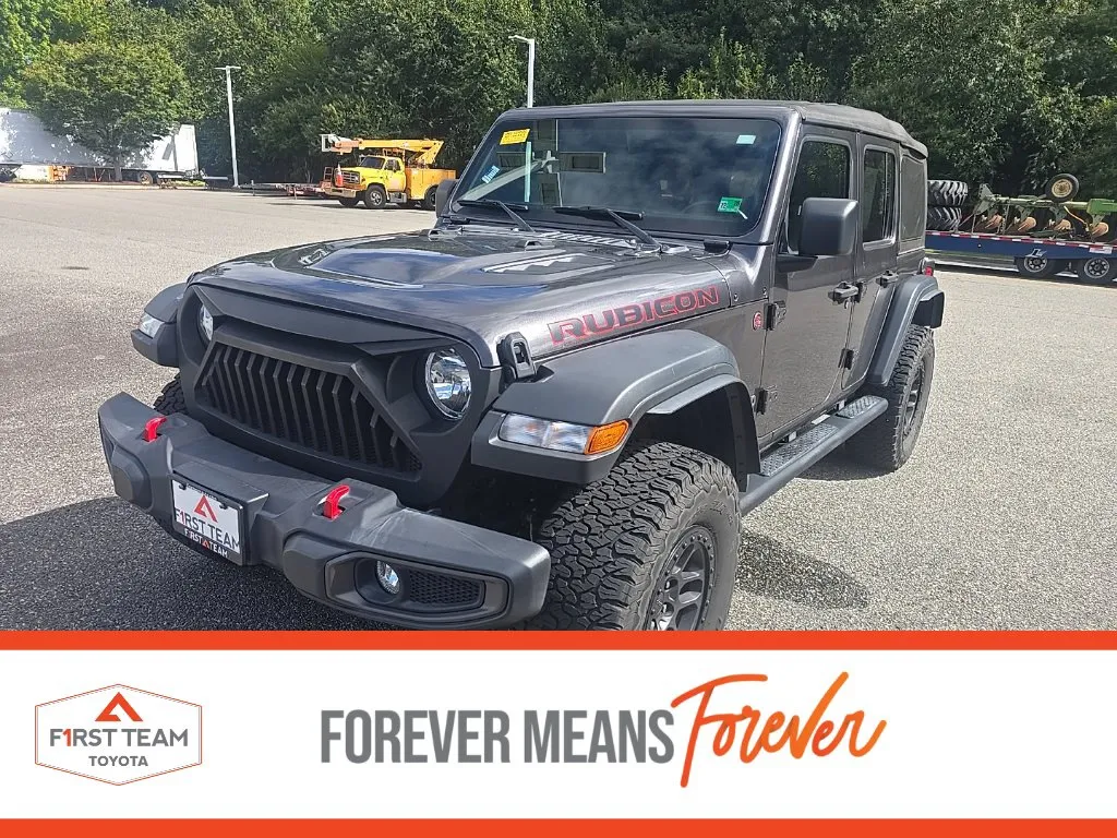 Gray 2021 Jeep Wrangler Unlimited Rubicon for sale in Chesapeake, VA