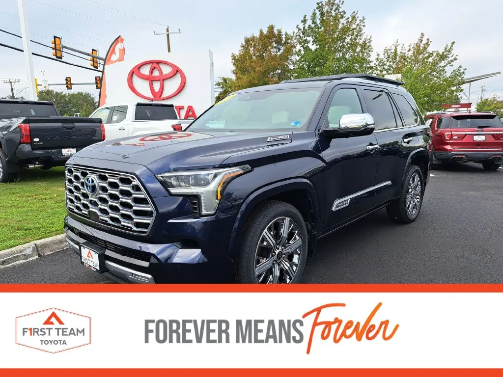 Blue 2024 Toyota Sequoia Capstone for sale in Chesapeake, VA