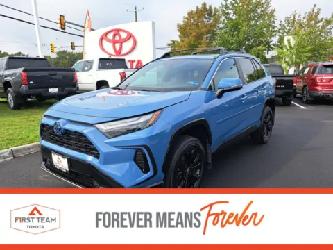 Blue 2024 Toyota RAV4 Hybrid SE for sale in Chesapeake, VA