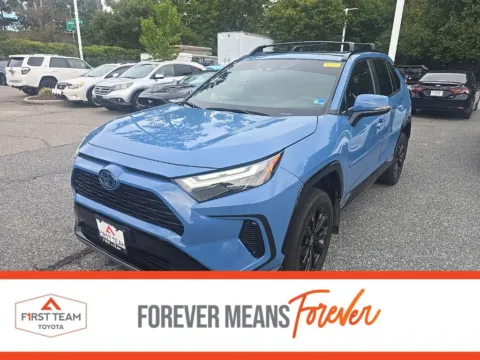 Blue 2024 Toyota RAV4 Hybrid SE for sale in Chesapeake, VA