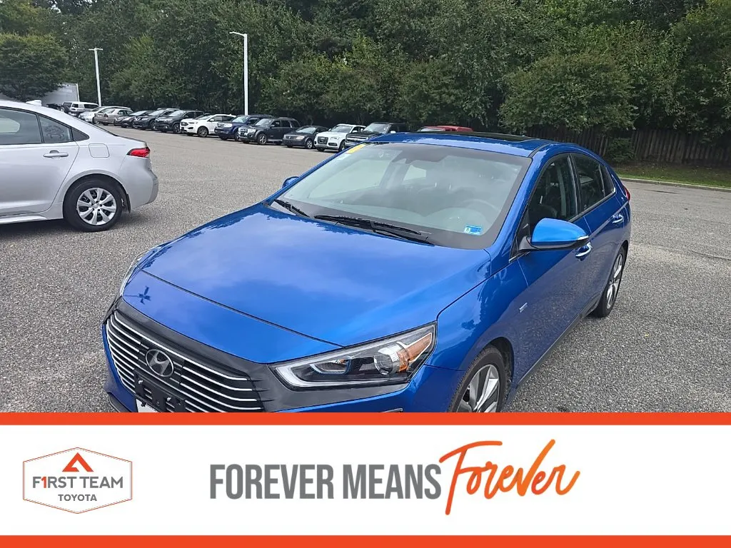 Blue 2018 Hyundai Ioniq Hybrid Limited for sale in Chesapeake, VA