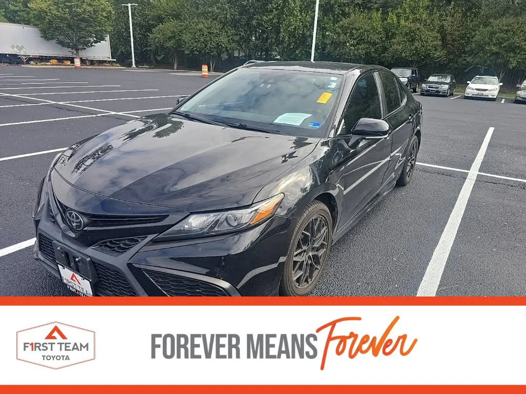 Black 2023 Toyota Camry SE Nightshade for sale in Chesapeake, VA