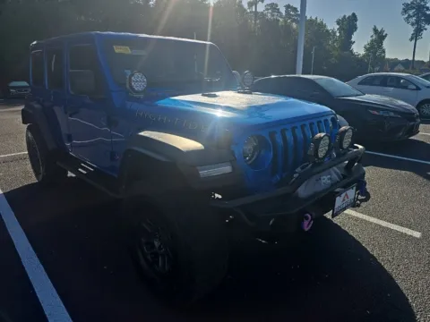 Another view of 2022 Jeep Wrangler Unlimited High Tide for sale in Chesapeake, VA at First Team Toyota