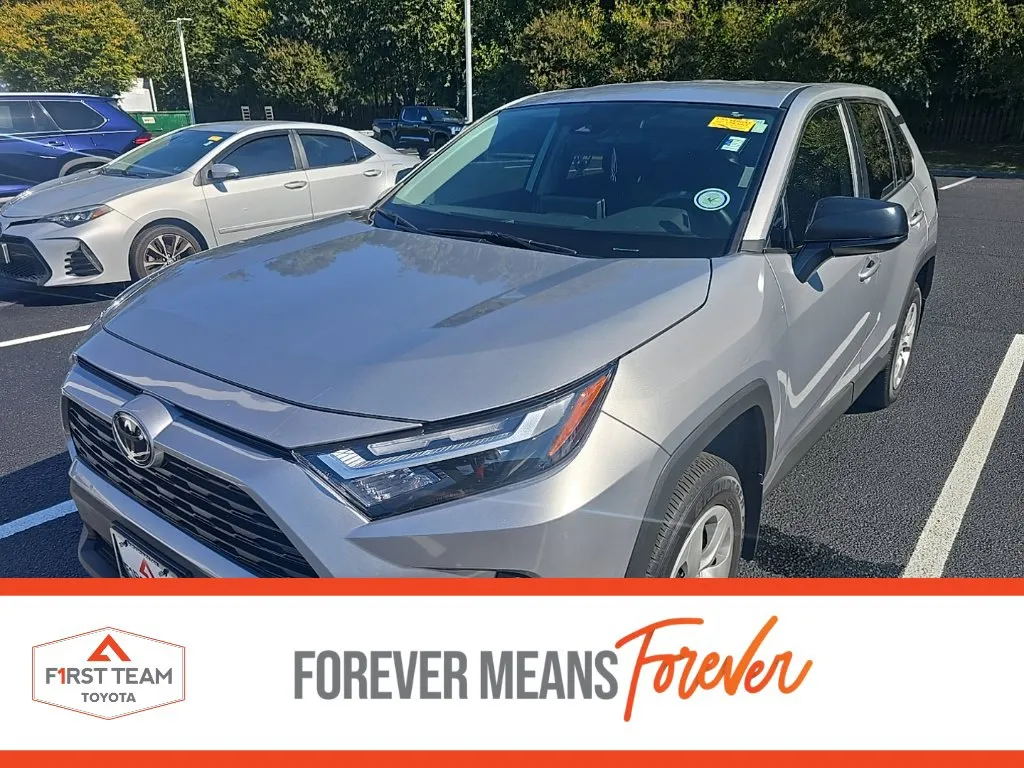 Silver 2024 Toyota RAV4 LE for sale in Chesapeake, VA