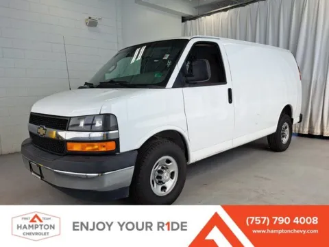 White 2017 Chevrolet Express 2500 Work Van for sale in Hampton, VA