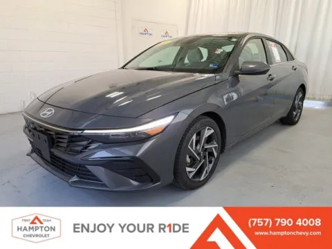 Gray 2025 Hyundai Elantra Limited for sale in Hampton, VA