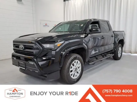 Black 2025 Toyota Tacoma SR5 for sale in Hampton, VA