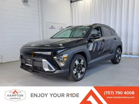 Black 2025 Hyundai Kona SEL for sale in Hampton, VA