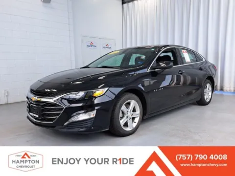 Black 2024 Chevrolet Malibu LT for sale in Hampton, VA