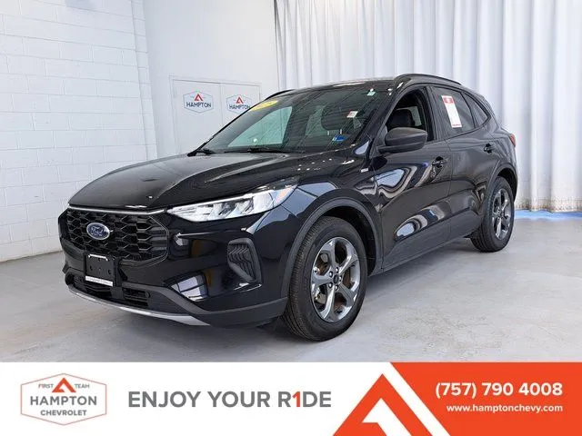 Black 2025 Ford Escape ST-Line for sale in Hampton, VA