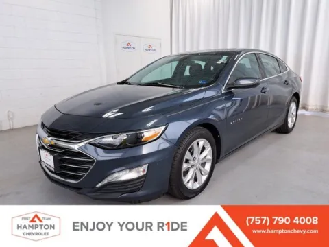 Gray 2020 Chevrolet Malibu LT for sale in Hampton, VA