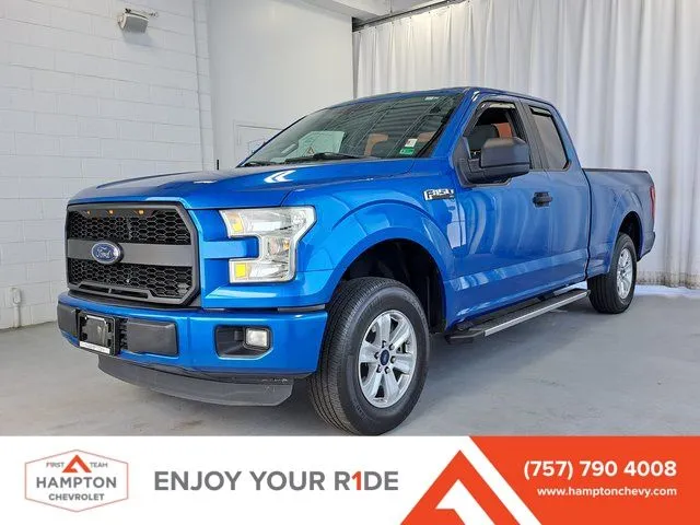 Blue 2016 Ford F-150 XL for sale in Hampton, VA