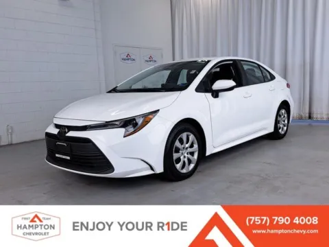 White 2025 Toyota Corolla LE for sale in Hampton, VA