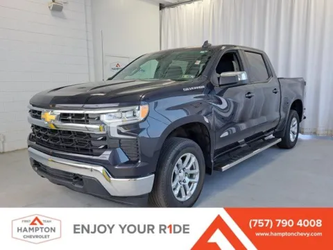 Gray 2023 Chevrolet Silverado 1500 LT for sale in Hampton, VA