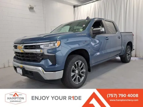 Blue 2024 Chevrolet Silverado 1500 LT for sale in Hampton, VA
