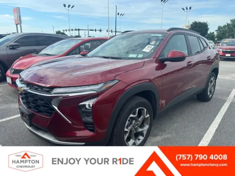Red 2025 Chevrolet Trax LT for sale in Hampton, VA