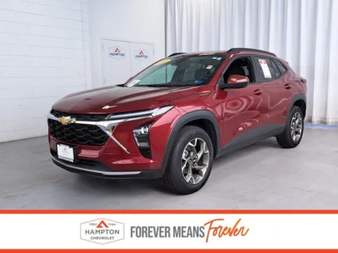 Red 2025 Chevrolet Trax LT for sale in Hampton, VA