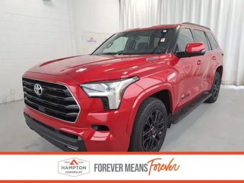 Red 2025 Toyota Sequoia SR5 for sale in Hampton, VA